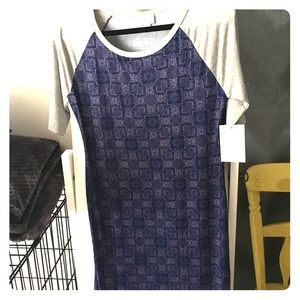 LuLaRoe Julia Dress - small - New with tags